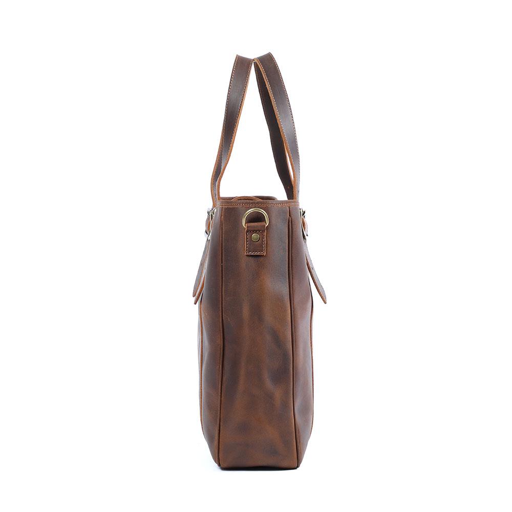 Olana — Vintage Leather Tote Bag, image 5