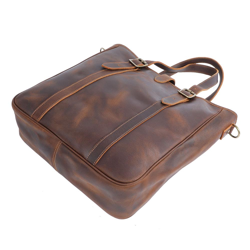 Olana — Vintage Leather Tote Bag, image 7