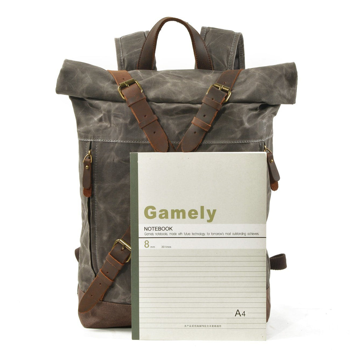 Oslo — Canvas Rucksack Backpack, image 3