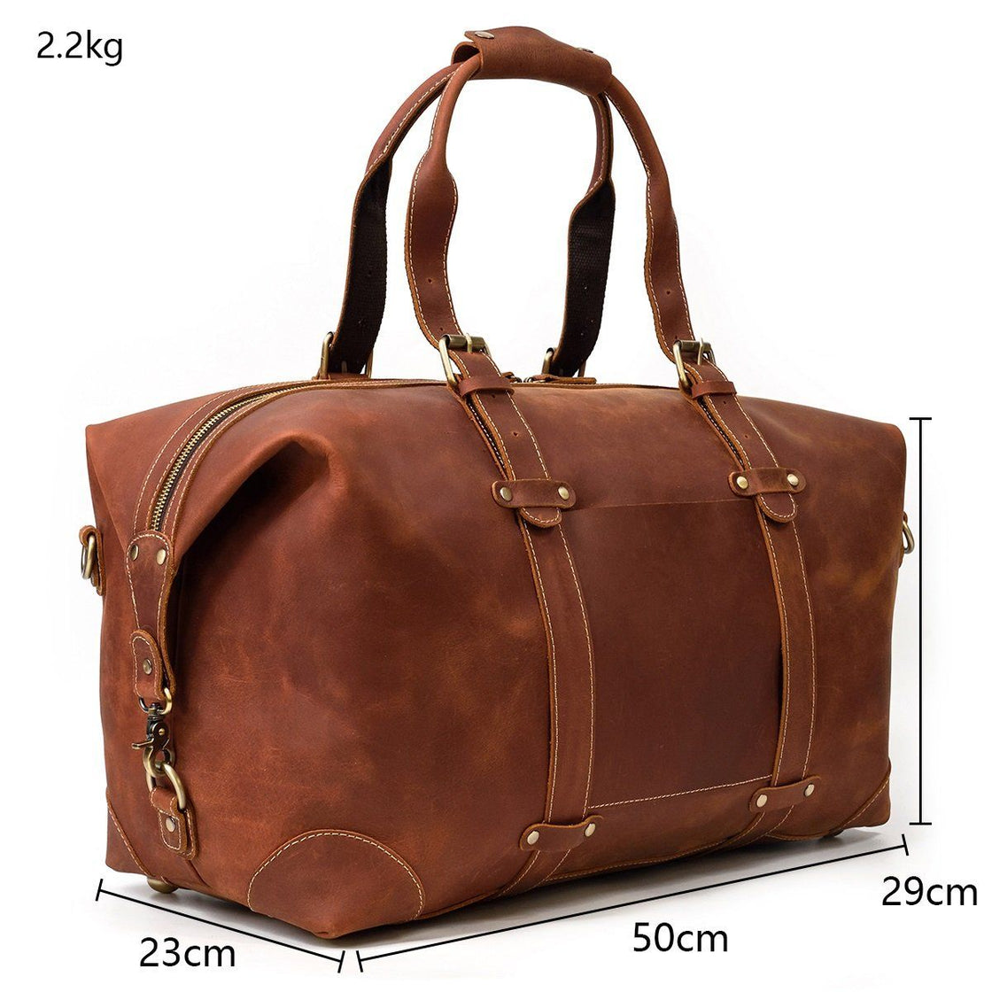 Sac de voyage en cuir 34 L – Panama — 21