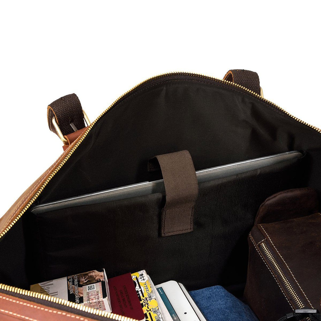 Sac de voyage en cuir 34 L – Panama — 34