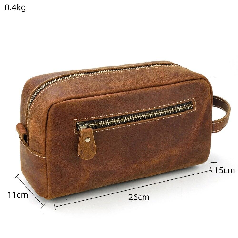 Trousse de toilette en cuir 4 L – Petra — 6