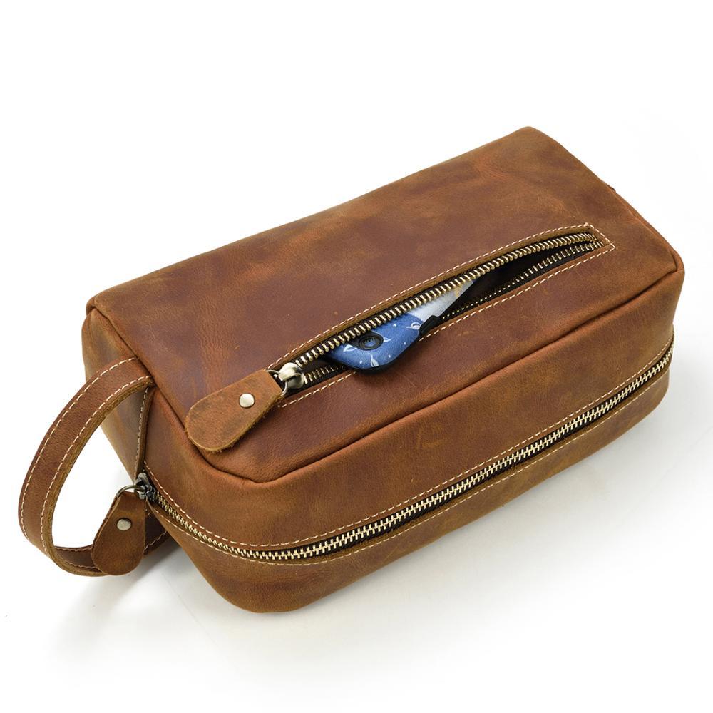 Trousse de toilette en cuir 4 L – Petra — 7