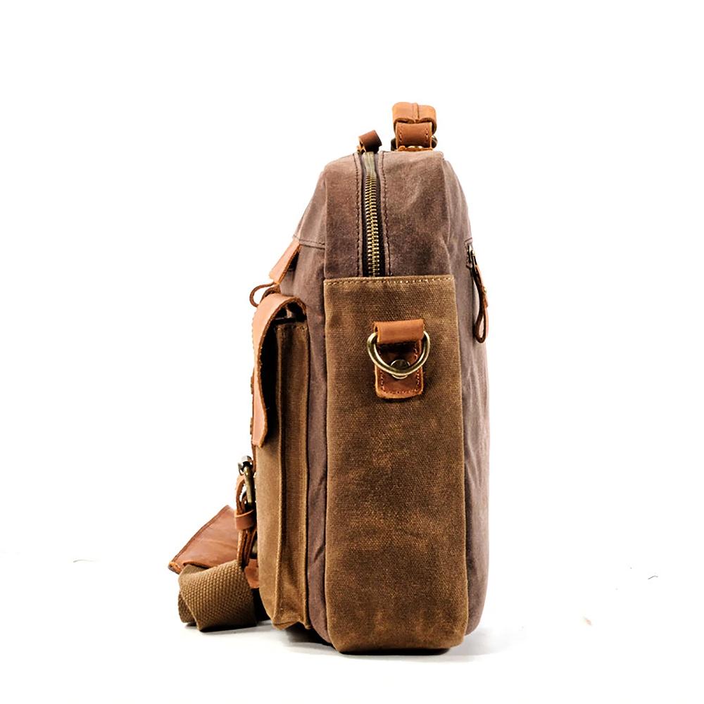 Canvas schoudertas 12 L – Portland — 24