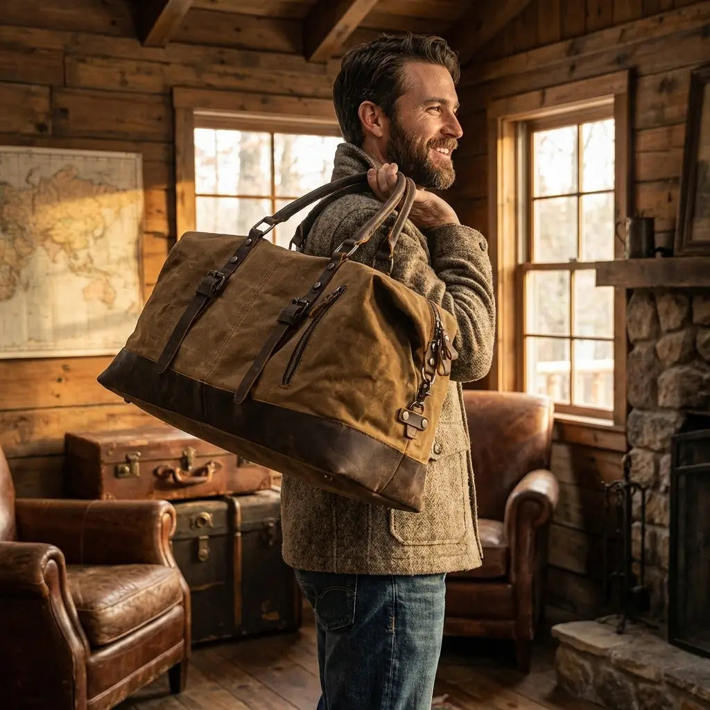 Canvas-Reisetasche 38 L – Qaanaq — 2