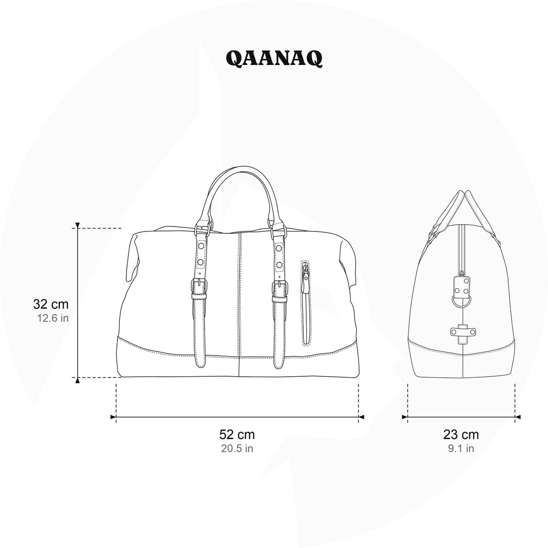 Canvas-Reisetasche 38 L – Qaanaq — 23