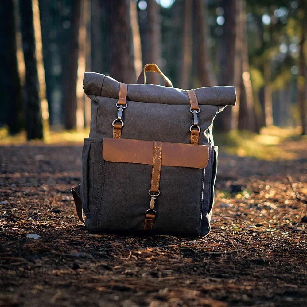 Sac à dos en toile pour ordinateur 16–20 L – Reykjavik — 14