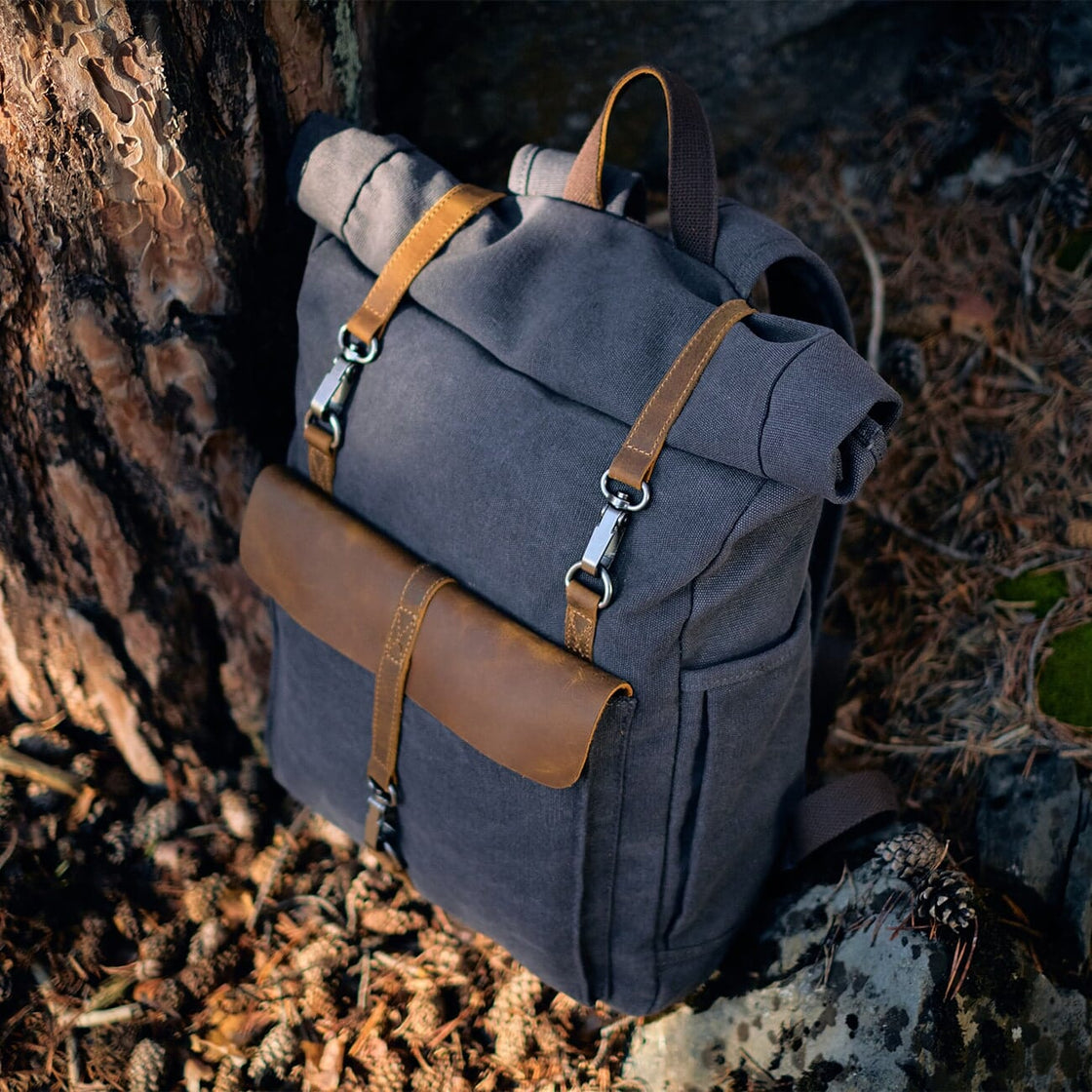 Sac à dos en toile pour ordinateur 16–20 L – Reykjavik — 15