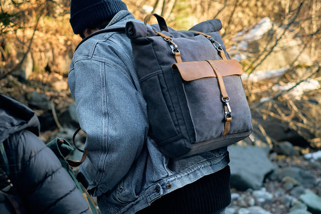 Sac à dos en toile pour ordinateur 16–20 L – Reykjavik — 46