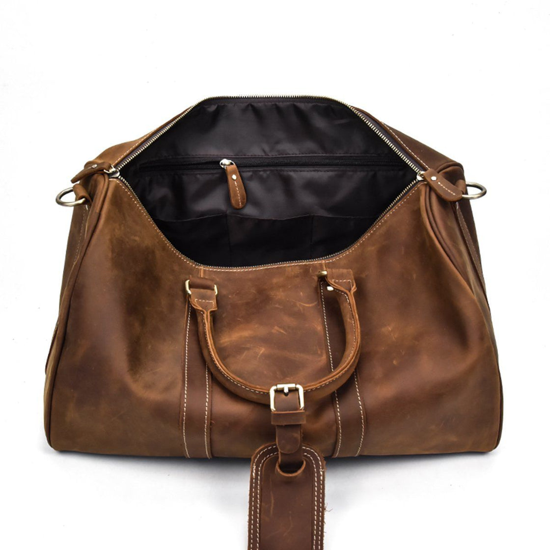Sac de voyage en cuir 27 L – Rosario — 14
