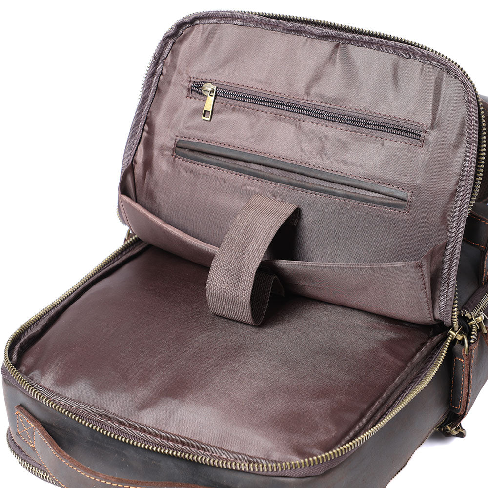 Lederrucksack 16 L – Roska — 14