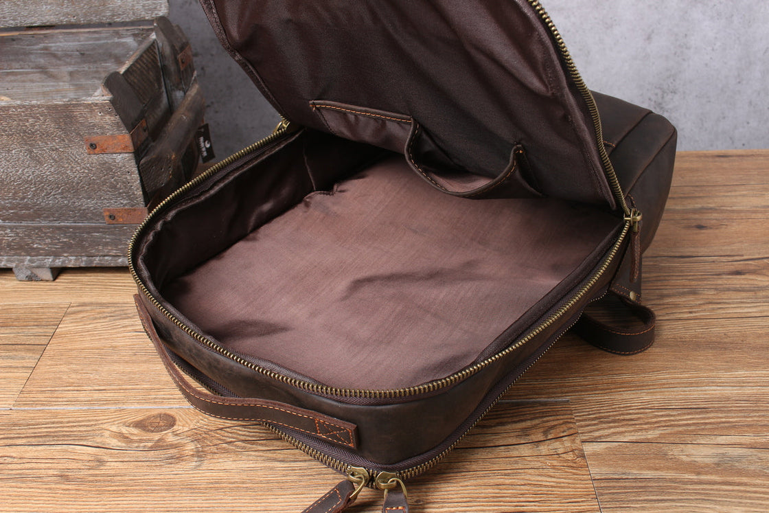Lederrucksack 16 L – Roska — 34