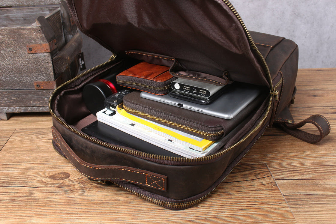 Lederrucksack 16 L – Roska — 36