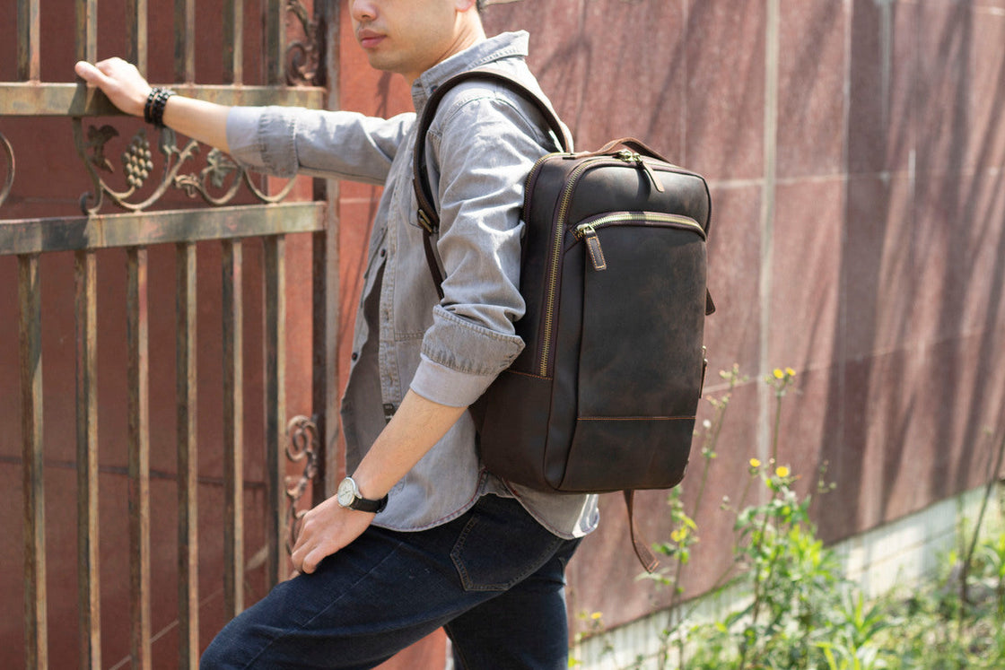 Lederrucksack 16 L – Roska — 47