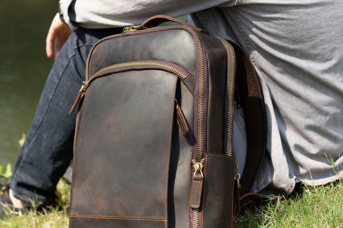 Lederrucksack 16 L – Roska — 48
