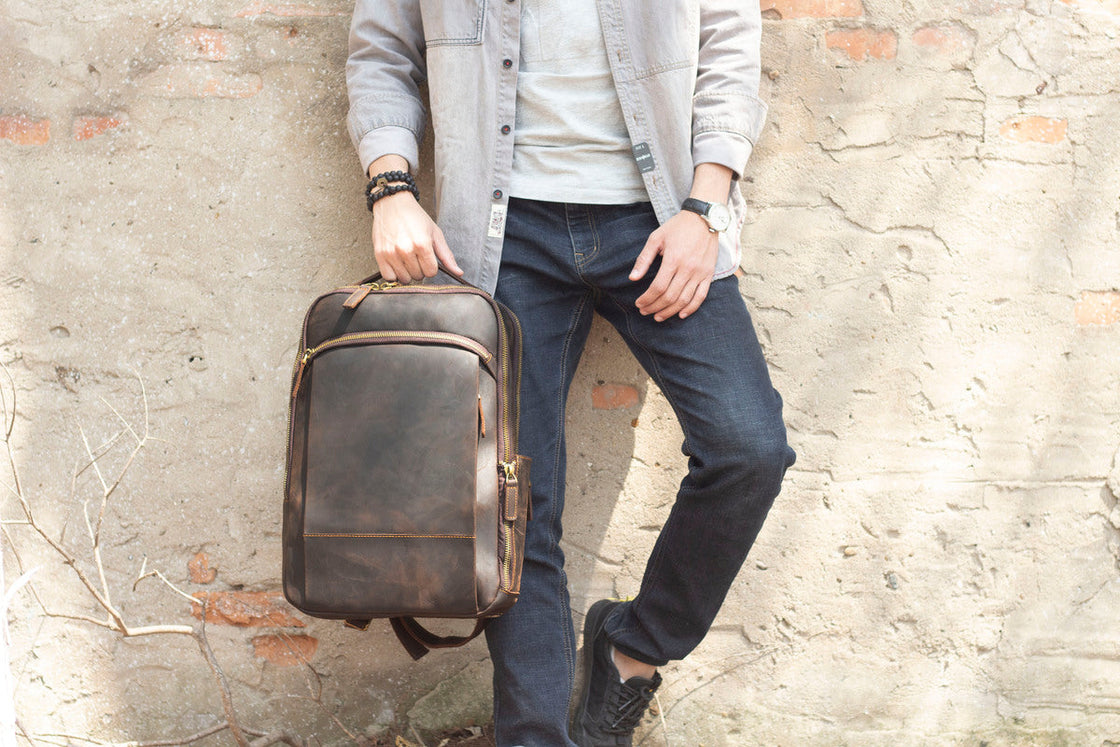 Lederrucksack 16 L – Roska — 49