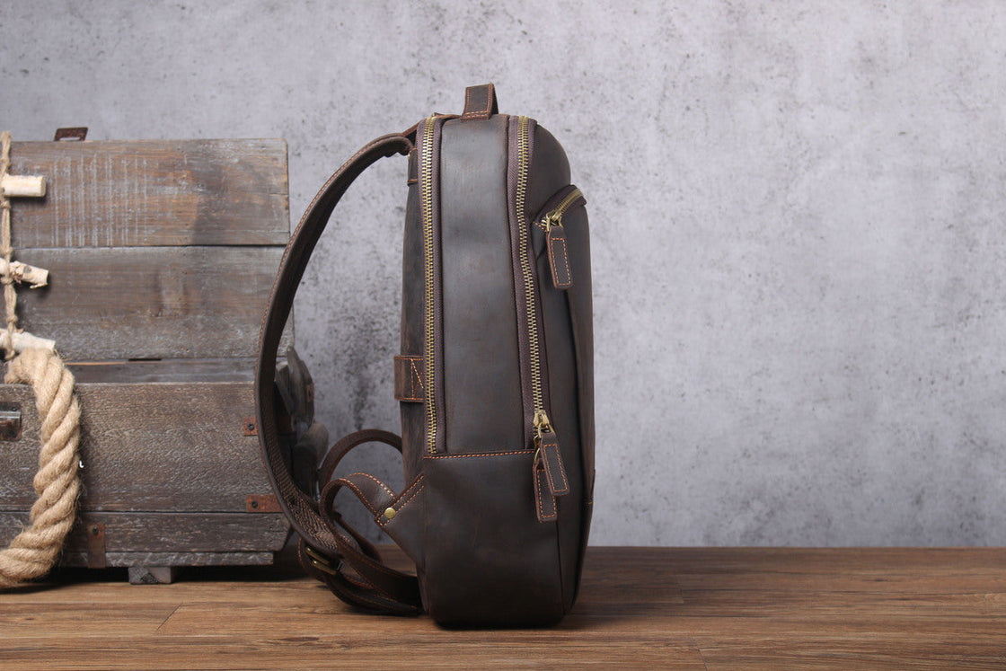 Lederrucksack 16 L – Roska — 56