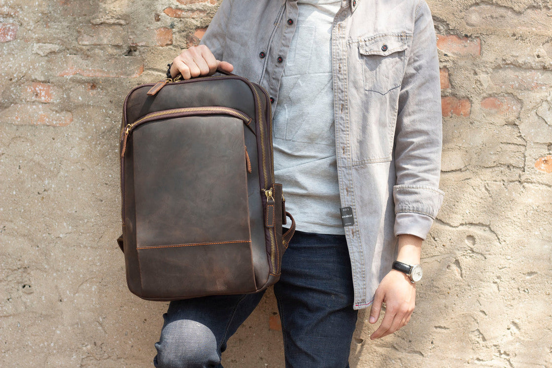 Lederrucksack 16 L – Roska — 75