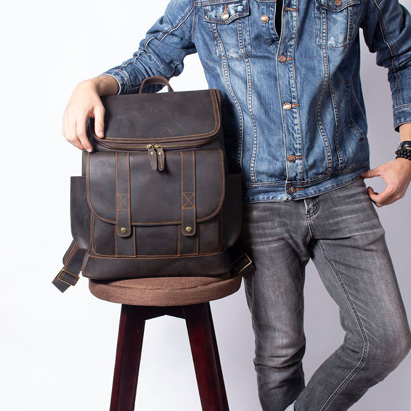 Leren rugzak 20 L – Roya — 16
