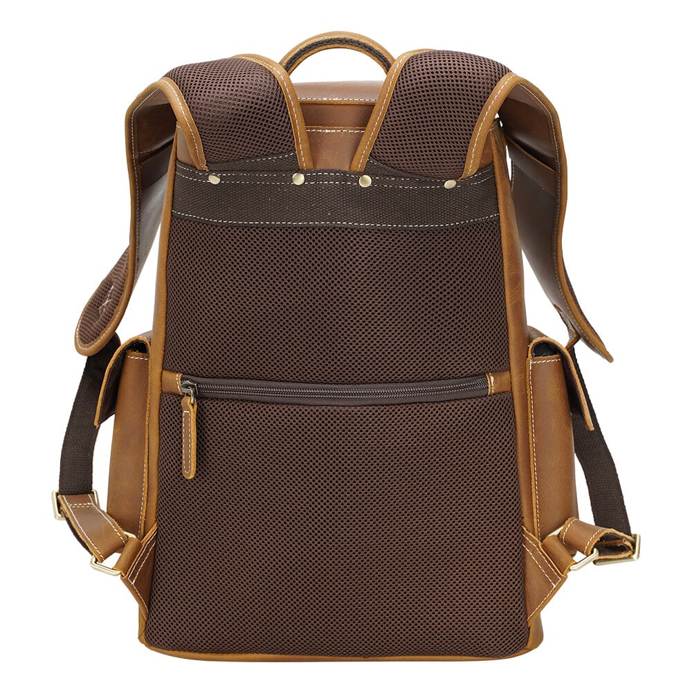 Lederrucksack mit Laptopfach 14,5 L – Rutford — 9