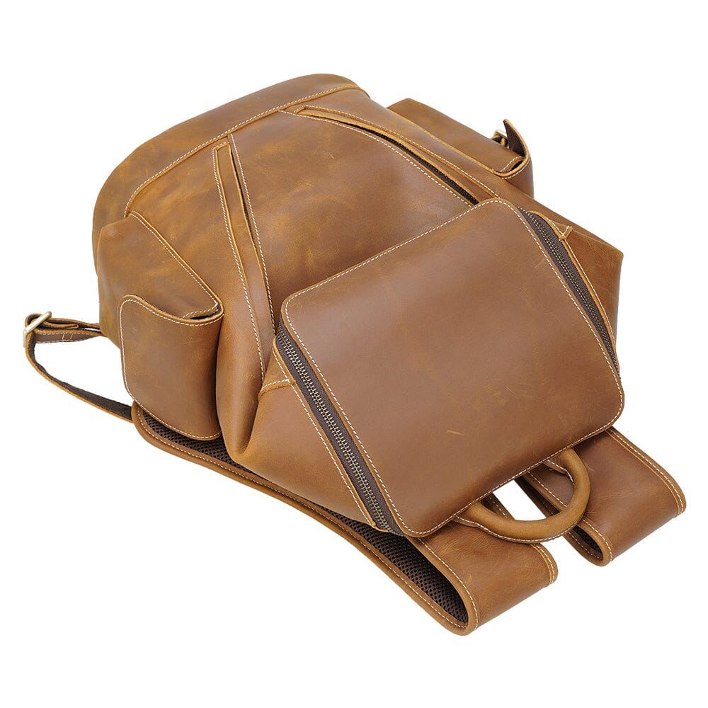 Lederrucksack mit Laptopfach 14,5 L – Rutford — 10