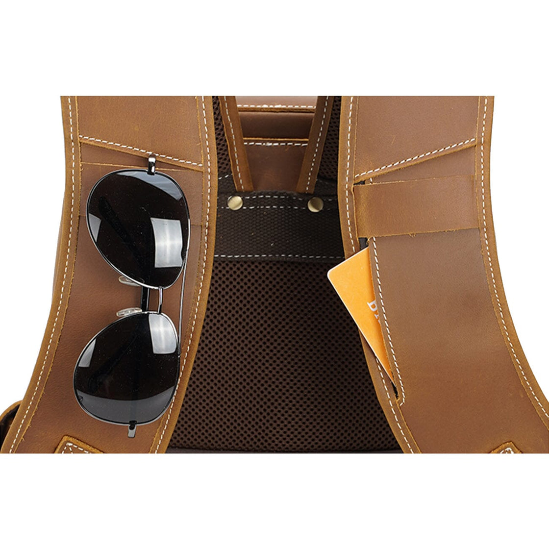 Lederrucksack mit Laptopfach 14,5 L – Rutford — 14