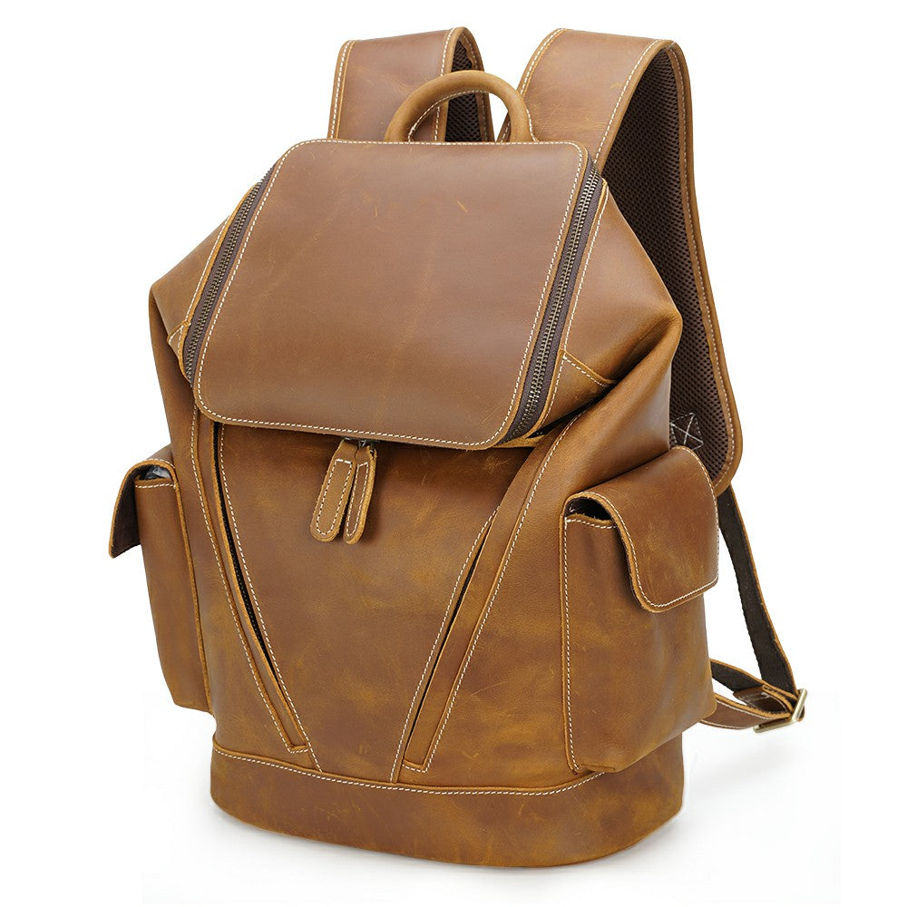 Lederrucksack mit Laptopfach 14,5 L – Rutford — 18