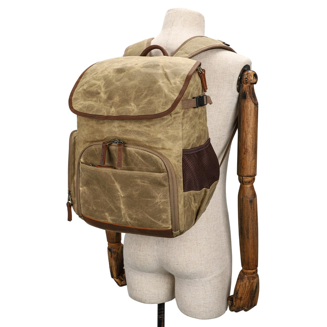 Canvas camerarugzak 25 L – Sequoia — 8