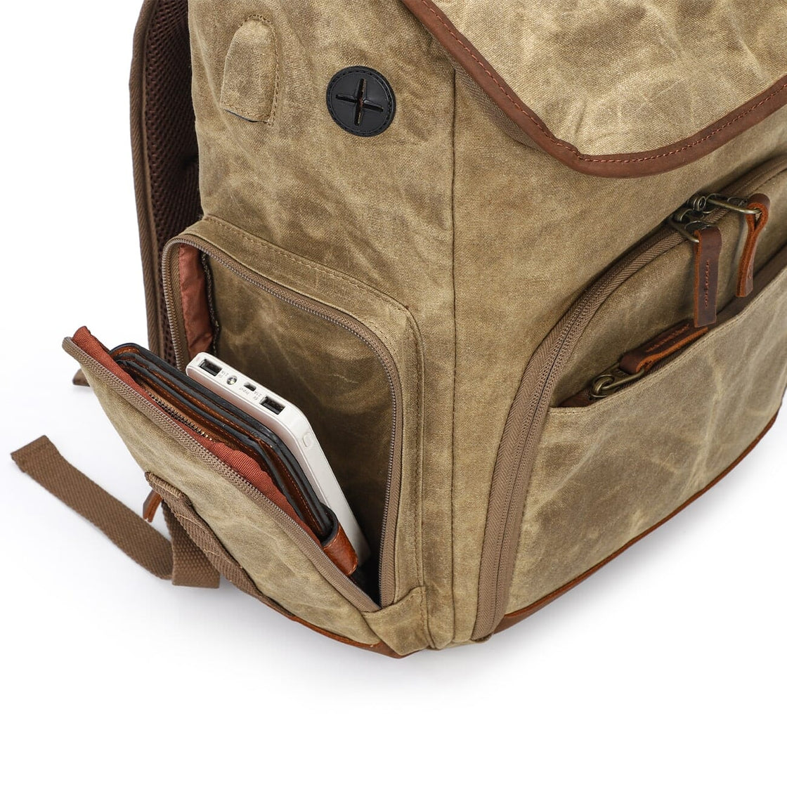 Canvas camerarugzak 25 L – Sequoia — 18