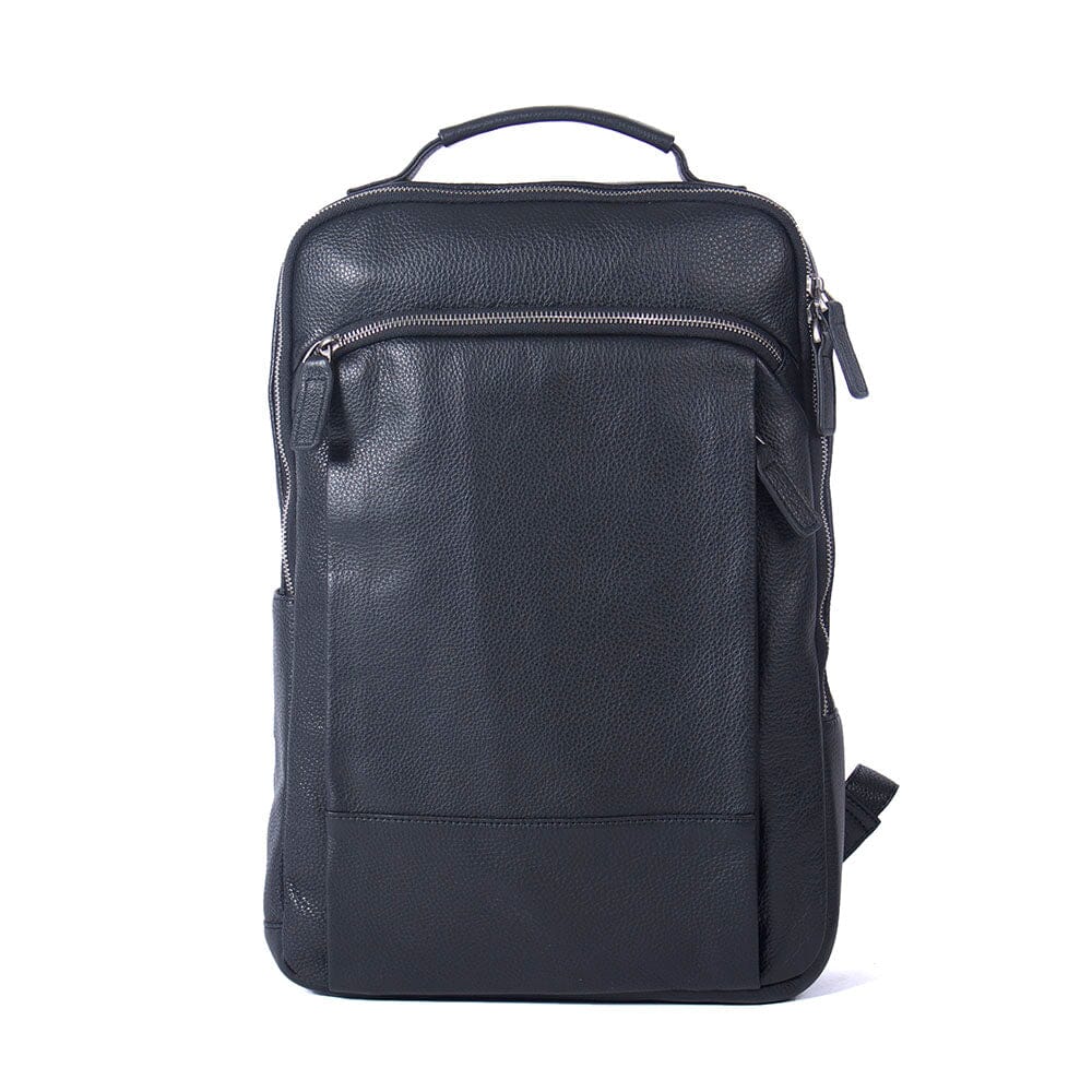Leather laptop backpack 12 L – Steele