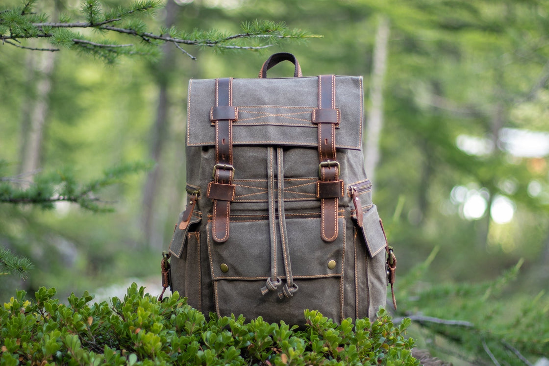 Canvas-Rucksack mit Laptopfach 20 L – Tallinn — 20