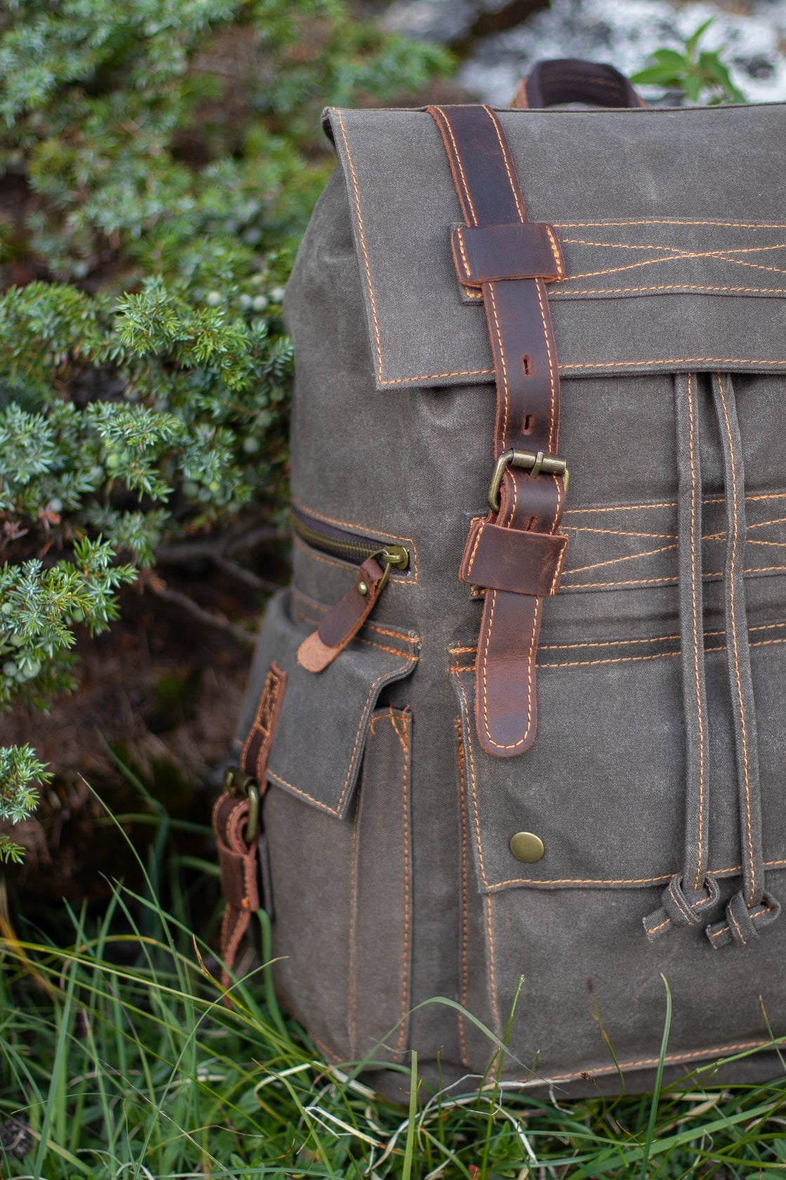 Canvas-Rucksack mit Laptopfach 20 L – Tallinn — 35