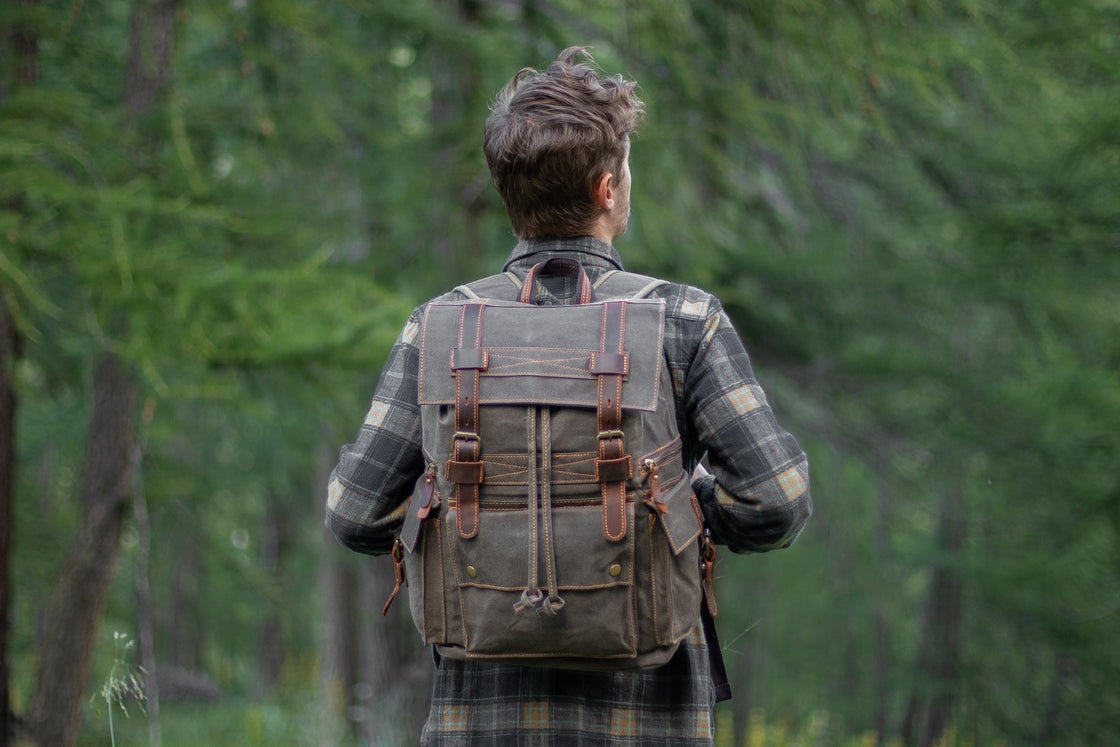Canvas-Rucksack mit Laptopfach 20 L – Tallinn — 40