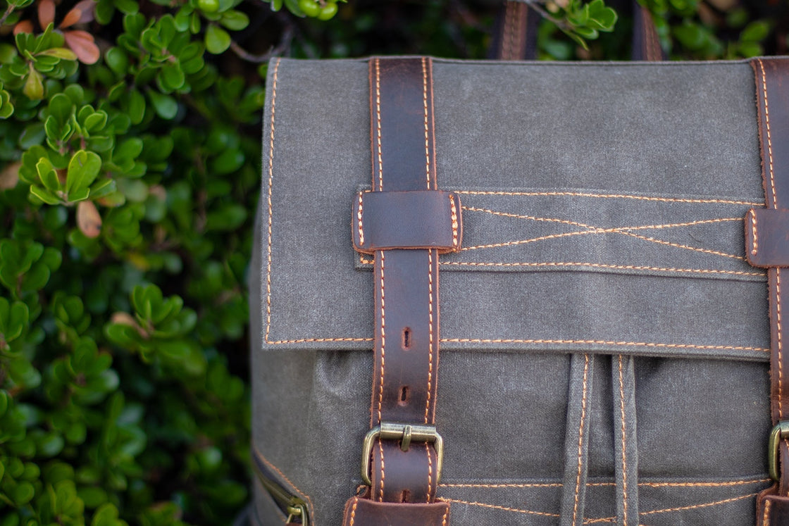 Canvas-Rucksack mit Laptopfach 20 L – Tallinn — 46