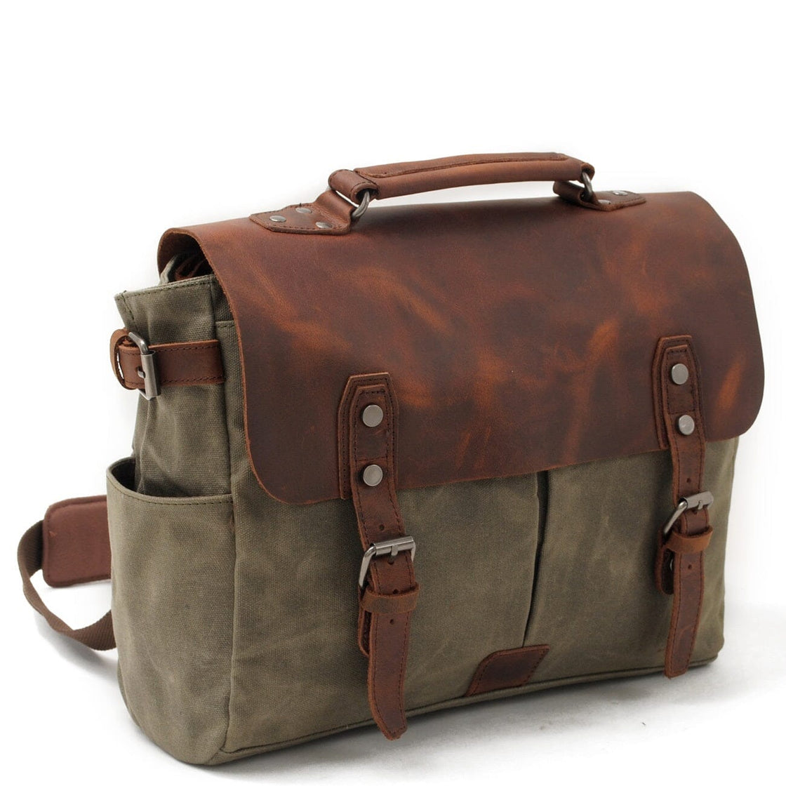 Tucson — Canvas Crossbody Messenger Bag, image 5