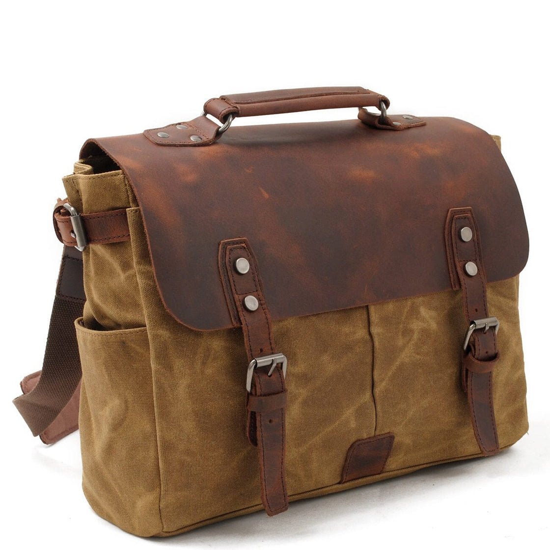 Tucson — Canvas Crossbody Messenger Bag, image 7