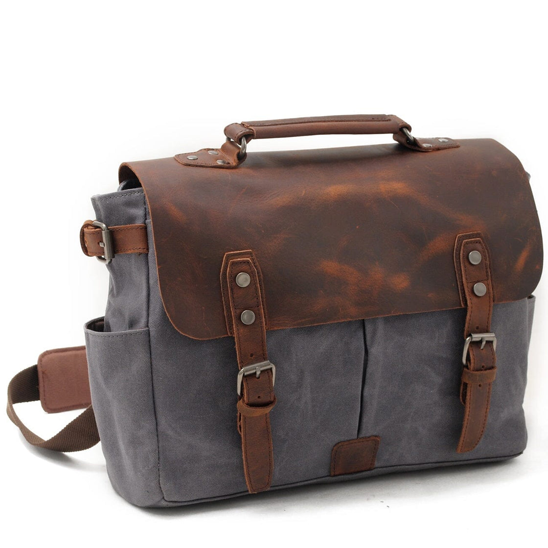 Tucson — Canvas Crossbody Messenger Bag, image 8