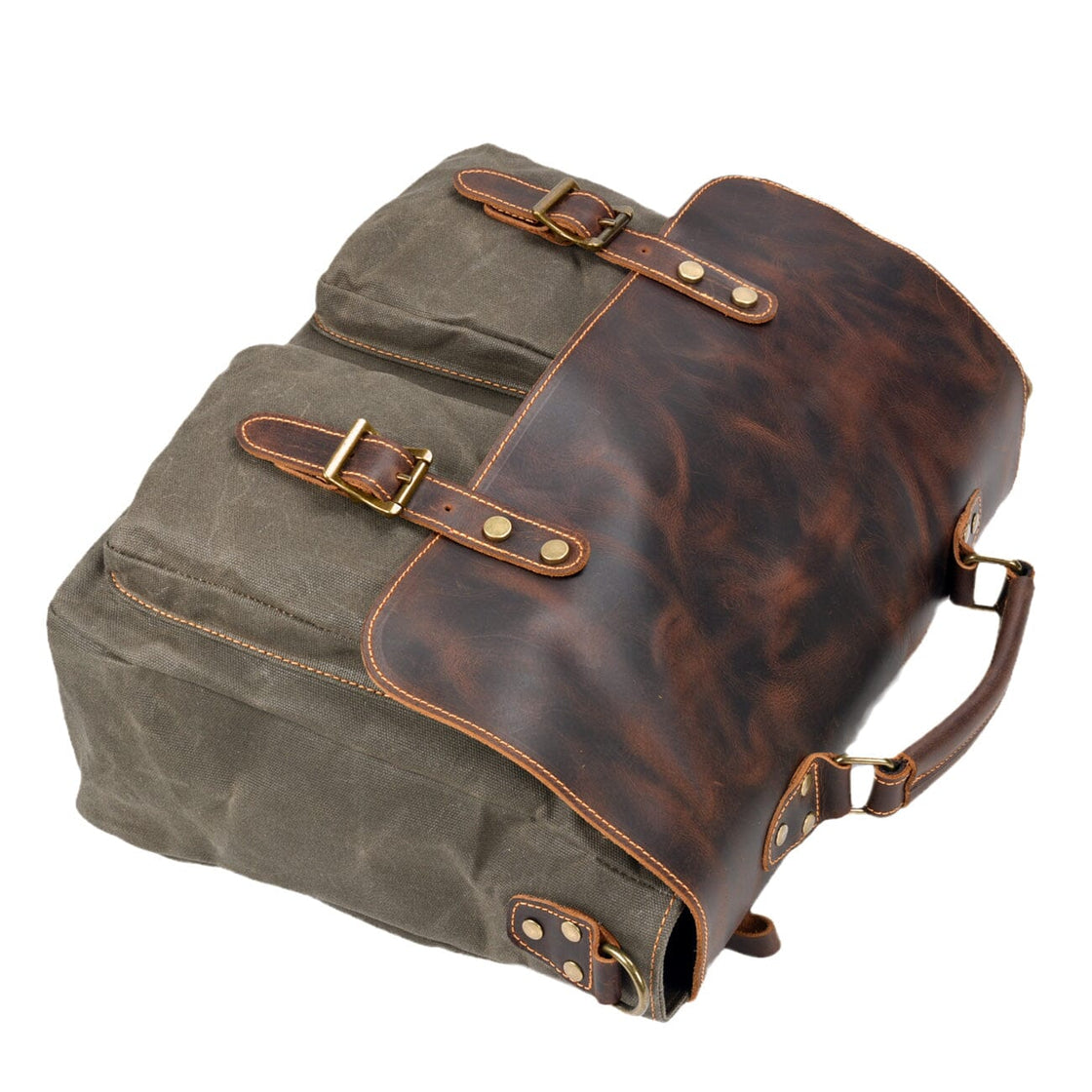 Tulsa — Vintage Canvas Messenger Bag, image 12