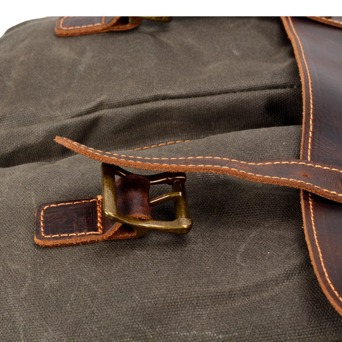 Tulsa — Vintage Canvas Messenger Bag, image 17