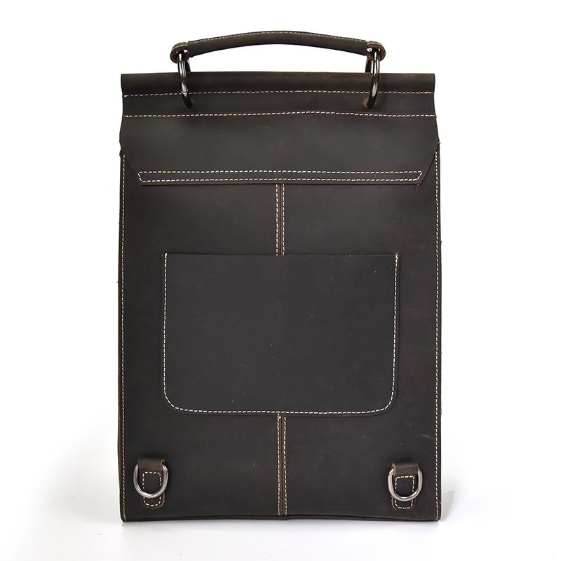 Tya — Leather Rucksack Handbag, image 5