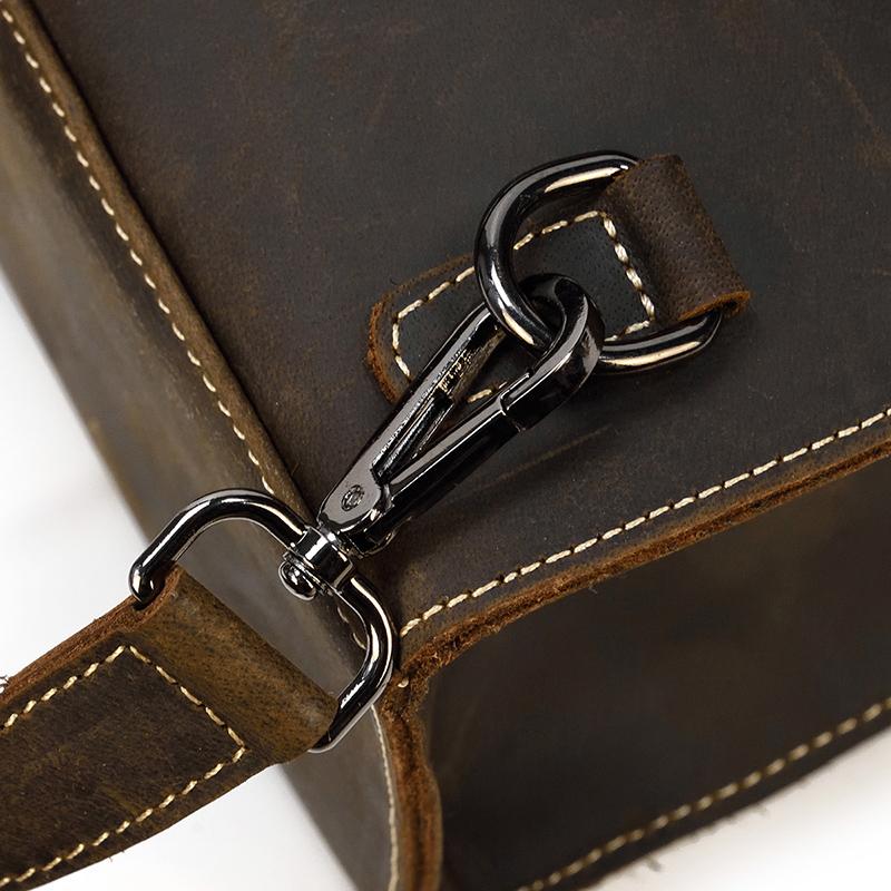 Tya — Leather Rucksack Handbag, image 13