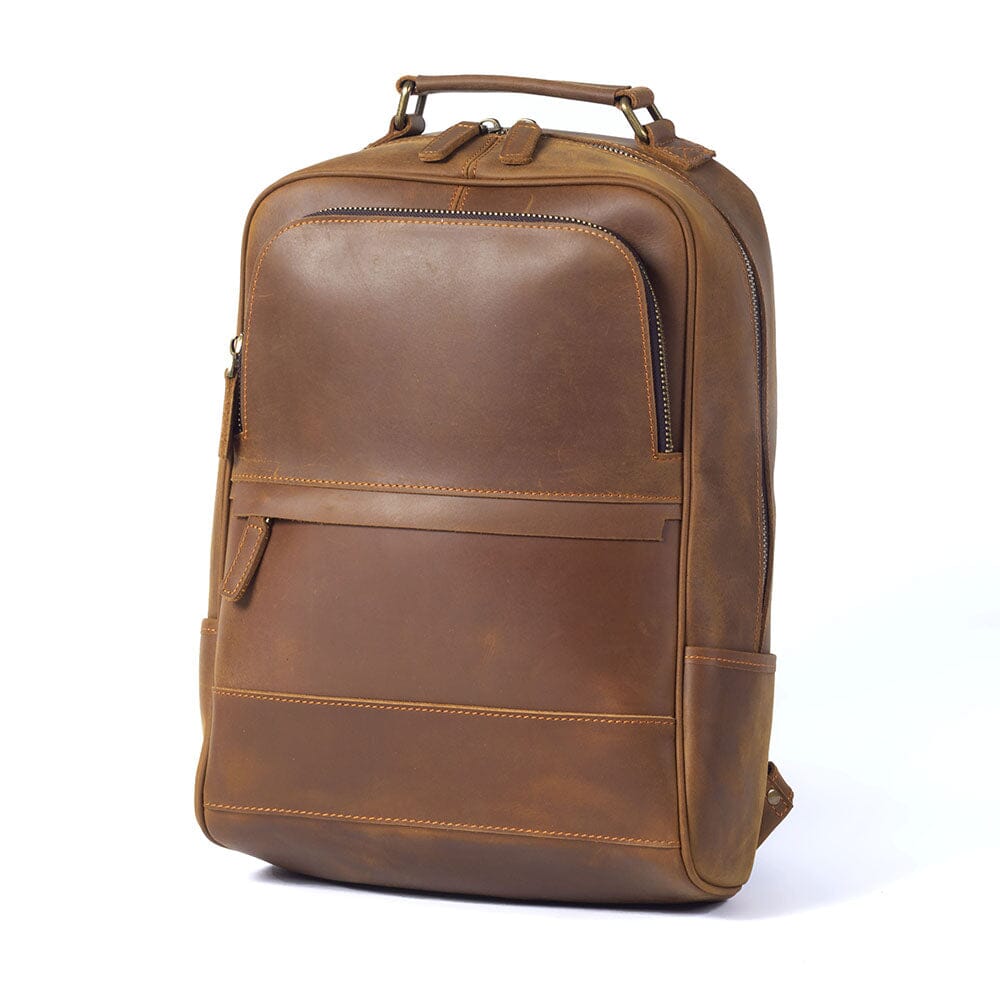 Sac à dos en cuir pour ordinateur 14 L – Tyree — 3