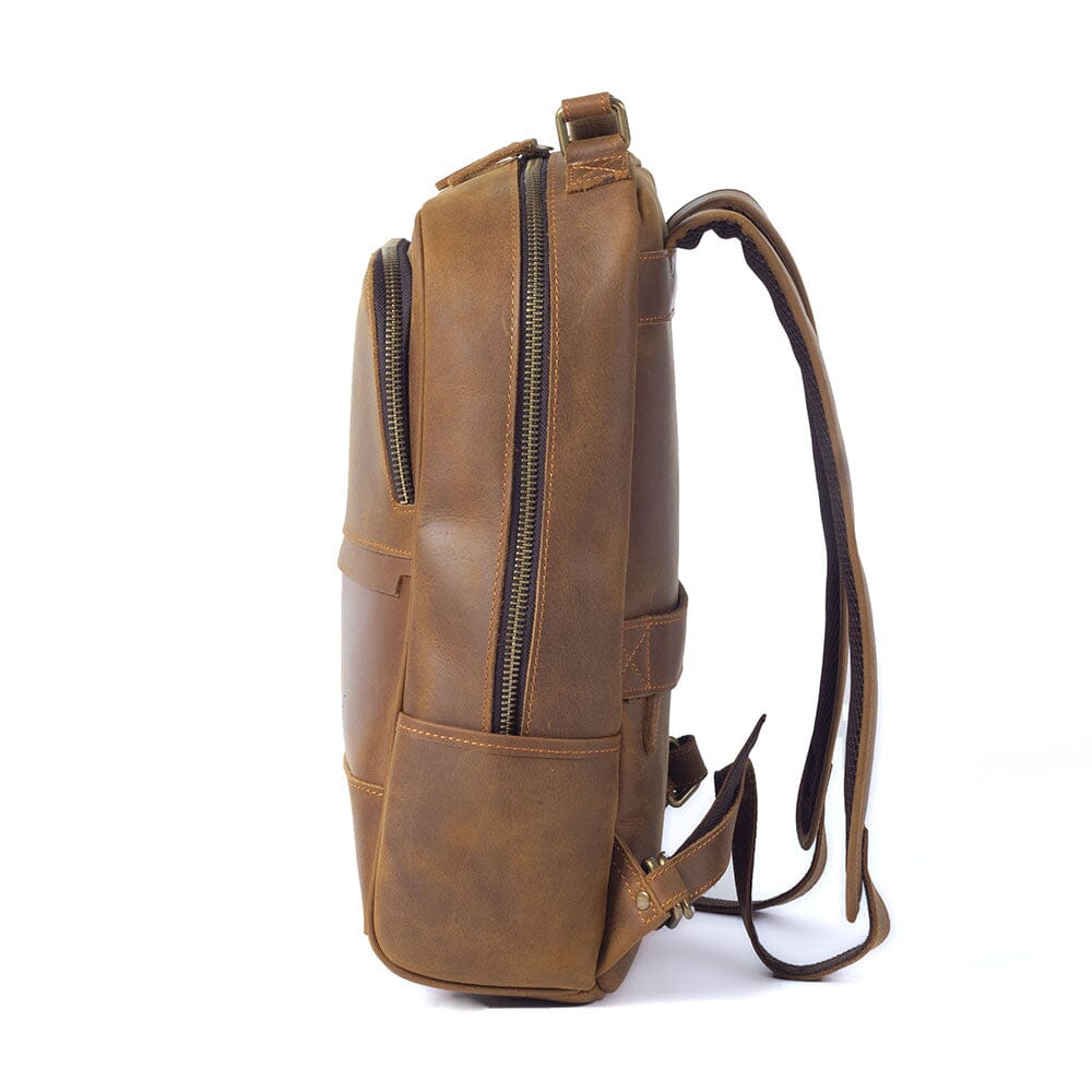 Sac à dos en cuir pour ordinateur 14 L – Tyree — 4
