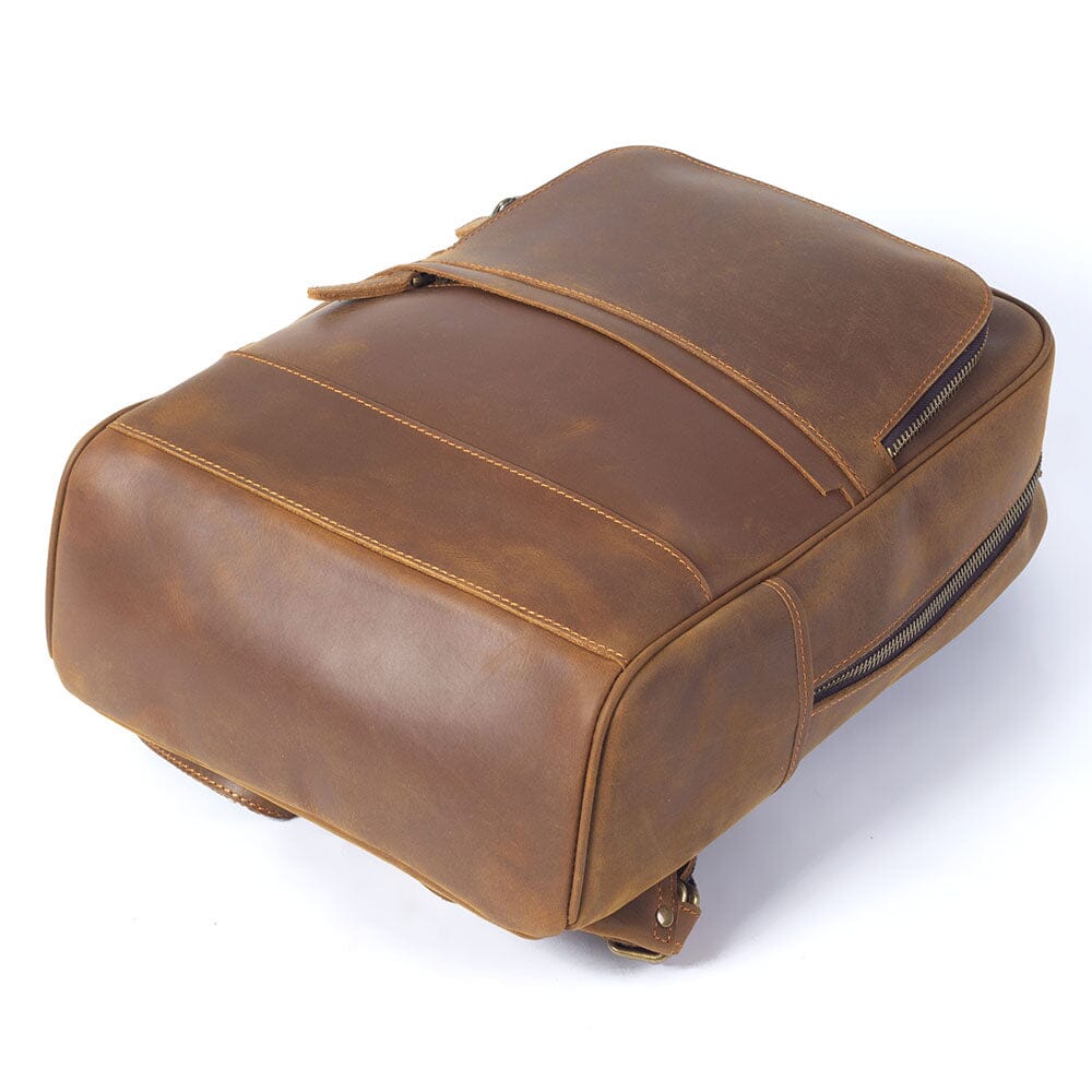Sac à dos en cuir pour ordinateur 14 L – Tyree — 6