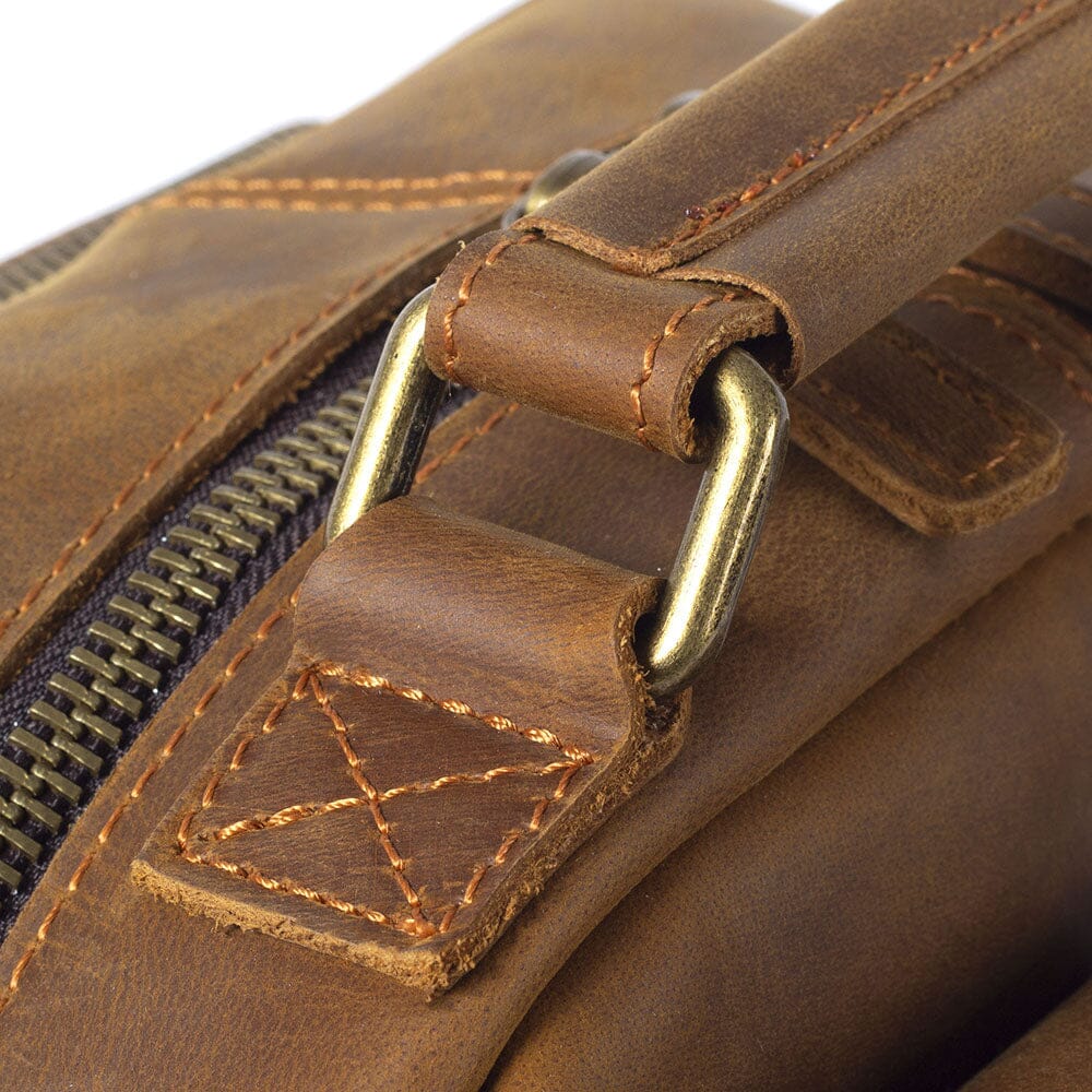 Sac à dos en cuir pour ordinateur 14 L – Tyree — 11