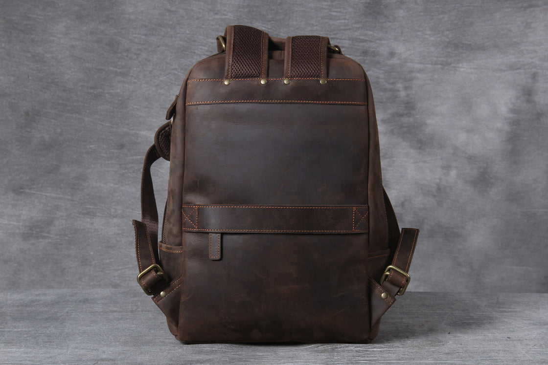 Sac à dos en cuir pour ordinateur 14 L – Tyree — 23