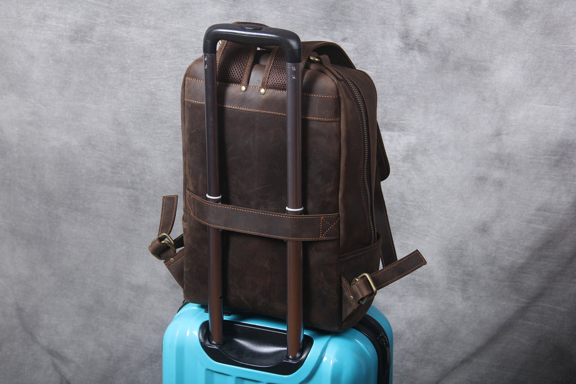 Sac à dos en cuir pour ordinateur 14 L – Tyree — 26