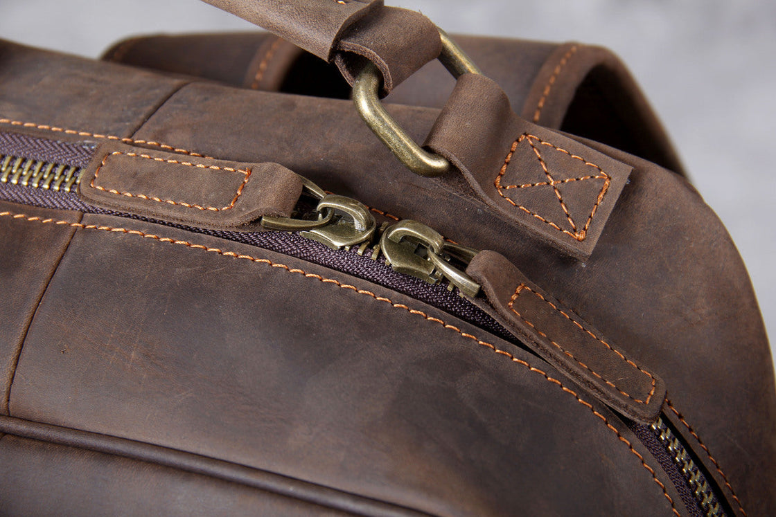 Sac à dos en cuir pour ordinateur 14 L – Tyree — 33