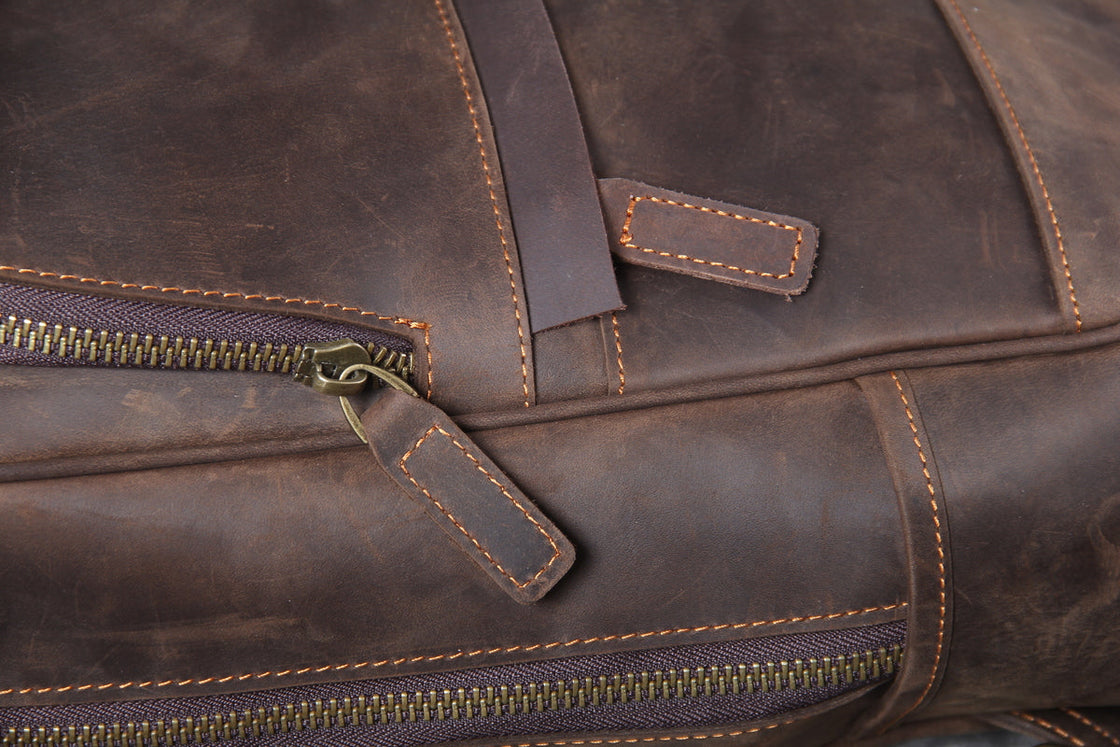 Sac à dos en cuir pour ordinateur 14 L – Tyree — 34