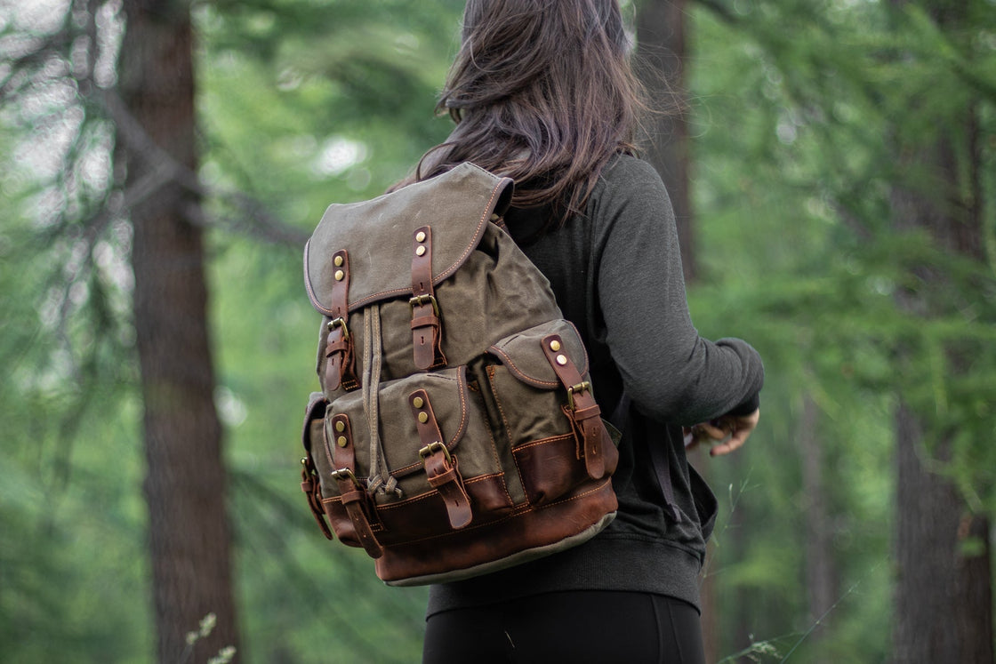Sac à dos en toile pour ordinateur 18 L – Uppsala — 33